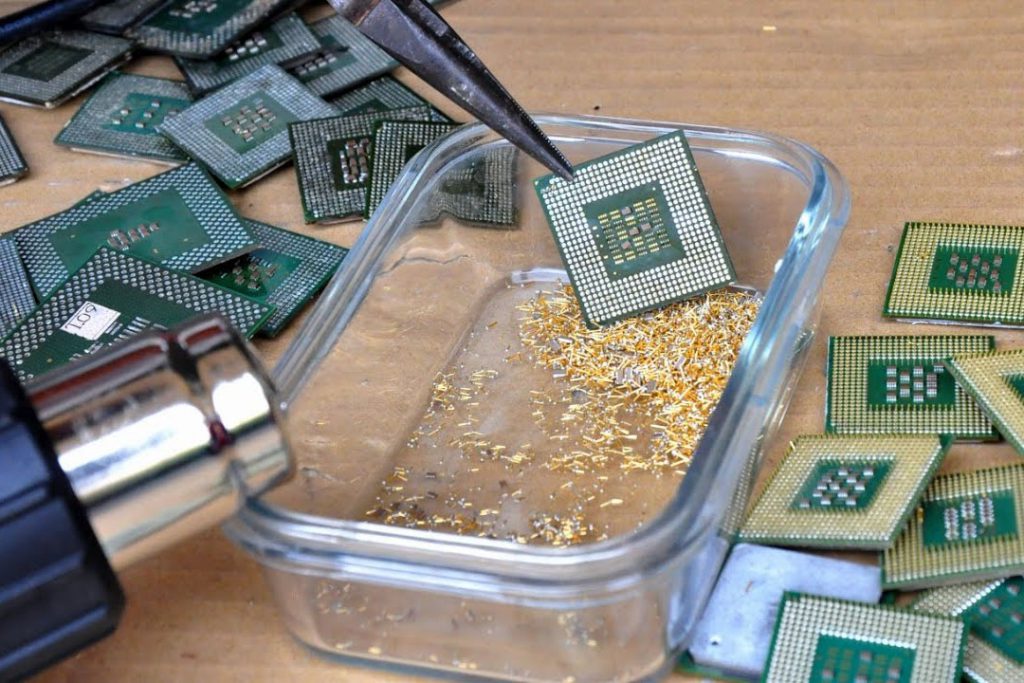 黄金的提炼方法